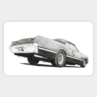 1966 442 Sticker